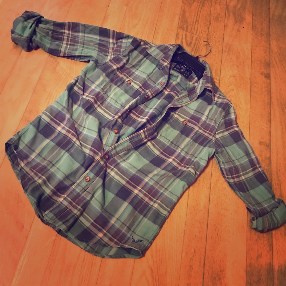 Two American Eagle shirts!